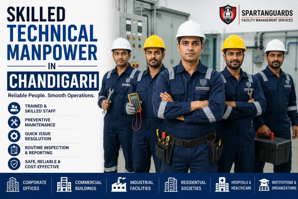 Skilled Technical Manpower in Chandigarh for Reliable Facility Operations