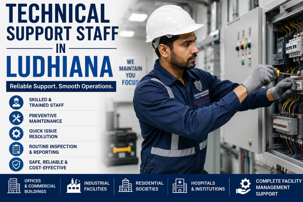 Technical Support Staff in Ludhiana for Reliable Facility Maintenance