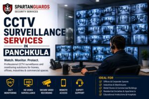 CCTV Surveillance Services in Panchkula for commercial and industrial security
