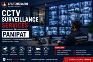 CCTV Surveillance Services in Panipat for commercial and industrial security