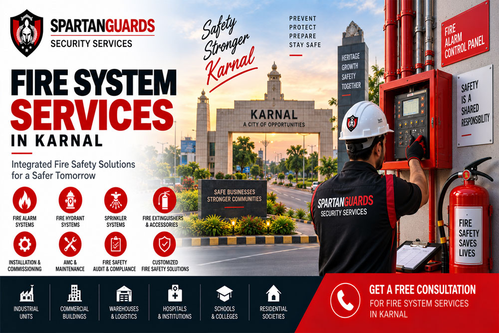 Fire System Services in Karnal for Reliable Fire Safety Support