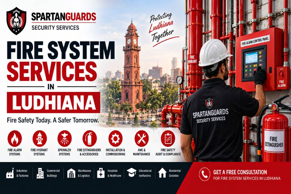 Fire System Services in Ludhiana for commercial and industrial fire safety