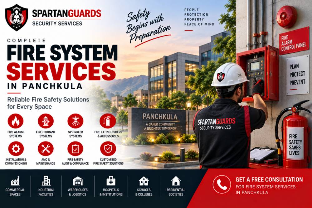 Fire System Services in Panchkula for commercial and industrial fire safety